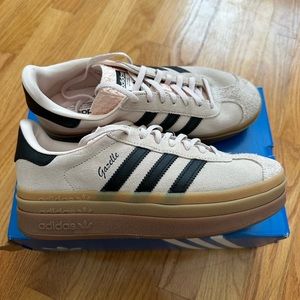 New Adidas Gazelles Bold 7.5